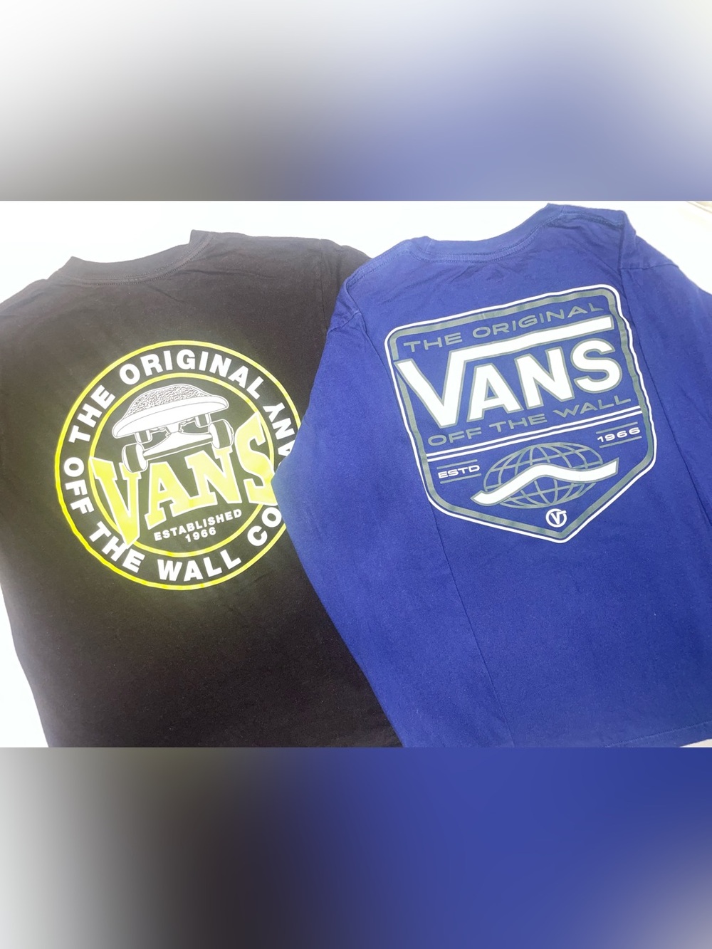 🛹Vans Kids' Graphic Long Sleeve Tee & Short Sleeve Bundle 🛹